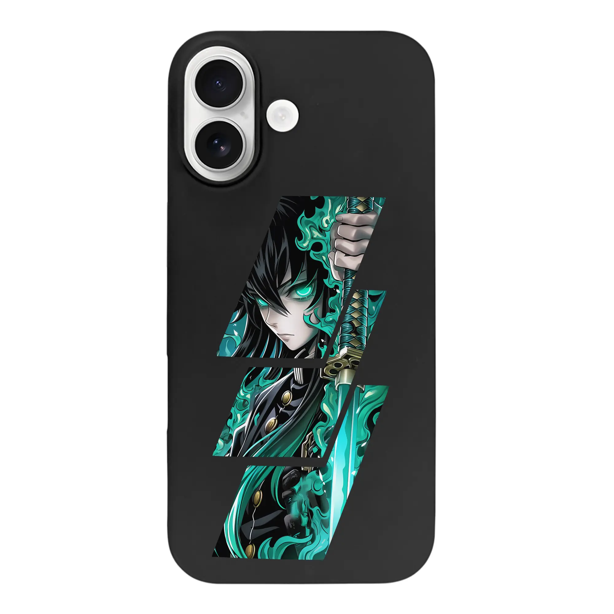 鬼滅の刃 グッズ,時透 無一郎 - iPhone 17 シリーズ シリコンケース 薄型 耐衝撃 指紋防止 ソフトタッチカバー 精密フィット 傷防止 保護ケース iPhone 17/17 Air/17 Pro/17 Pro Max 対応